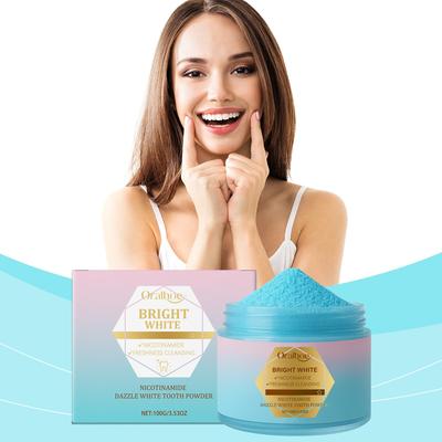 Oralhoe Niacinamide Tooth Powder Gentle Daily Teeth Care Cle