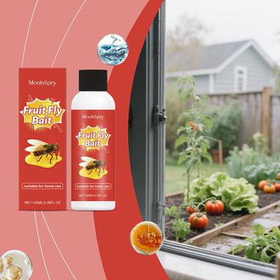 MOONSPRY Fruit Fly Bait - Highly Effective Household Fruit F