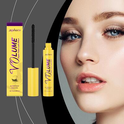 ZEPHOCO Black Mascara - Natural and Stunning, Smudge-Resista