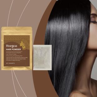 HOEGOA Nourishing Scalp Care Powder Pack for Fullness and Sm