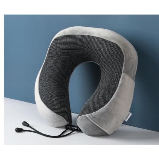 Travel aircraft neck pillow U-shaped magnetic cloth neck pil