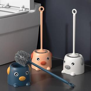 Toilet Brush Set with Base - Creative Bathroom Cleaning Brus