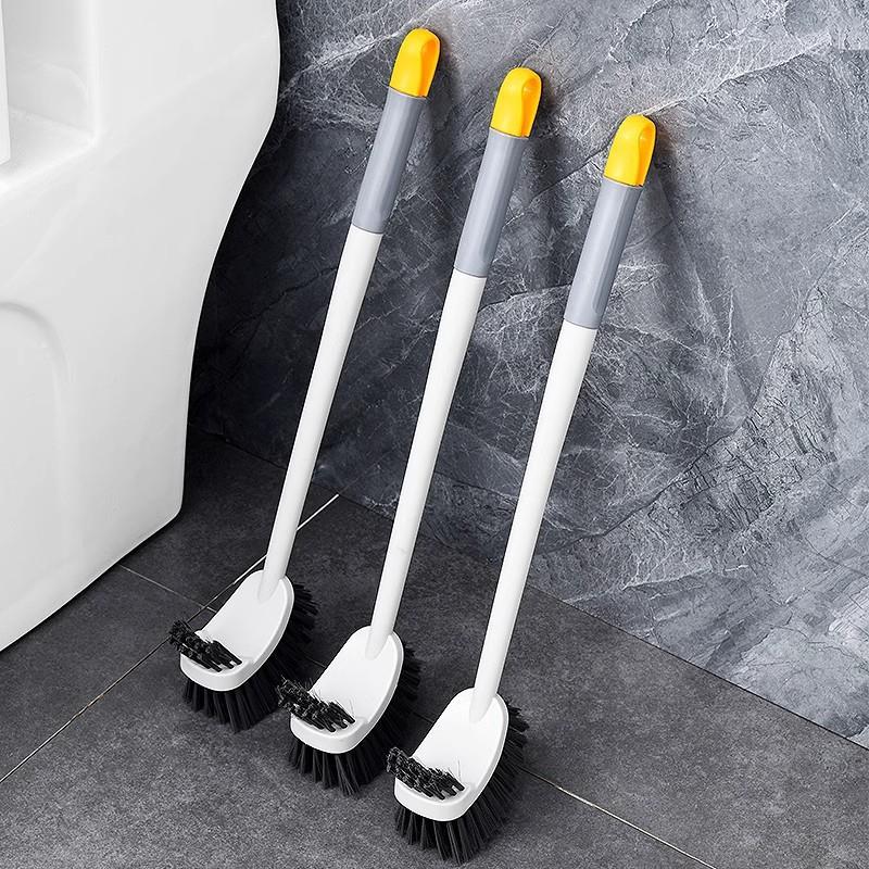 New Long-Handle Wall-Mounted Toilet Brush for Home Use, Dual