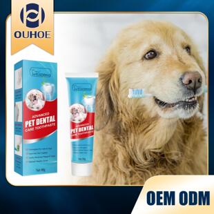Yegbong Pet Toothpaste, Freshens Breath and Cleans Tartar, D