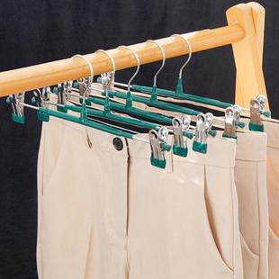 Traceless Pants Hangers, Clips for Home Storage, Skirt and P
