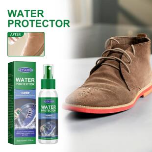 Jaysuing Shoe Waterproofing Spray - Hydrophobic Cleaner for