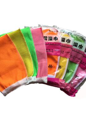 Wholesale disposable exfoliating bath towels, no-scrub requi