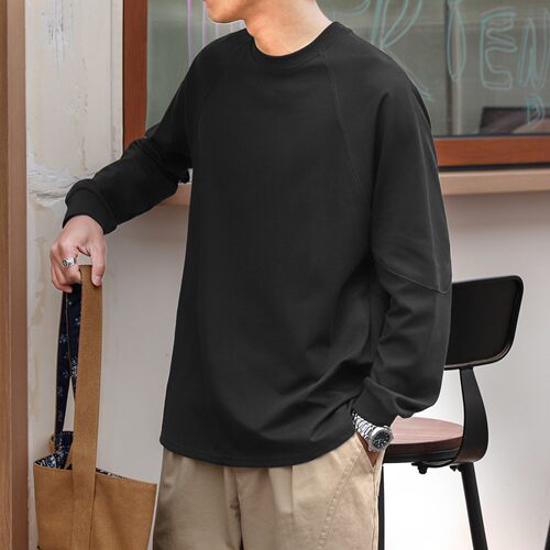 265gHEEMKIZOO休闲长袖T恤男
