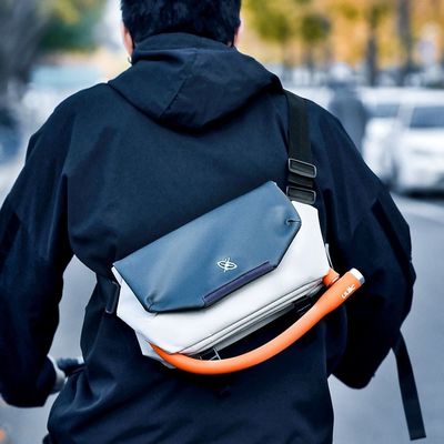 光影星云快拆磁吸扣机能斜挎包男