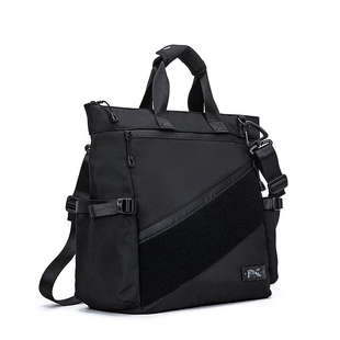 弹道尼龙托特包男出差斜挎包通勤单肩包大容量公文电脑包手提包