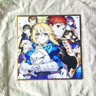 日谷同人原画色纸fate/staynight阿尔托莉雅卫宫士郎色纸礼物周边