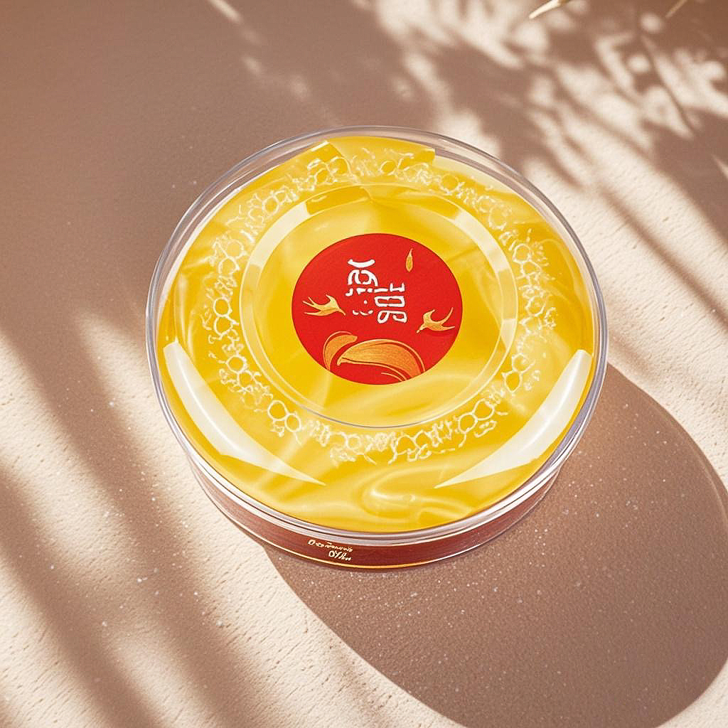 定制logo燕窝包装盒塑料内盒10g50g100g250g500g密封送礼透明圆盒