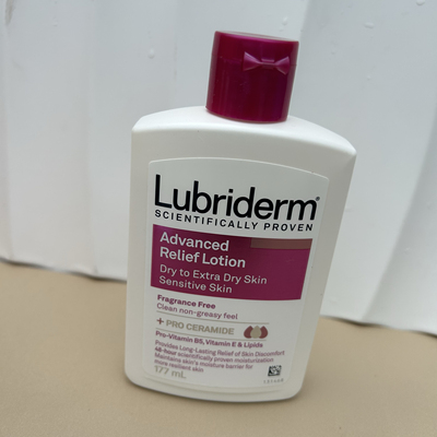 强生lubriderm露比黎登身体乳润肤乳保湿滋润舒缓A醇嫩滑177ml