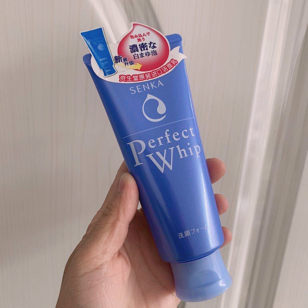 senka/珊珂日本专科洗面奶洗颜珊珂绵润泡沫洁面膏150g男女