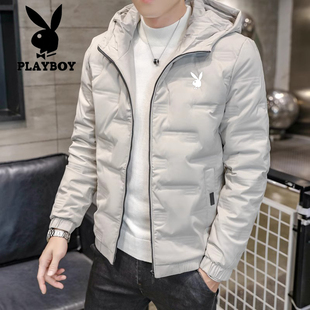 潮流外套加厚百搭休闲冬装 短款 潮 冬季 花花公子羽绒服男2025年新款
