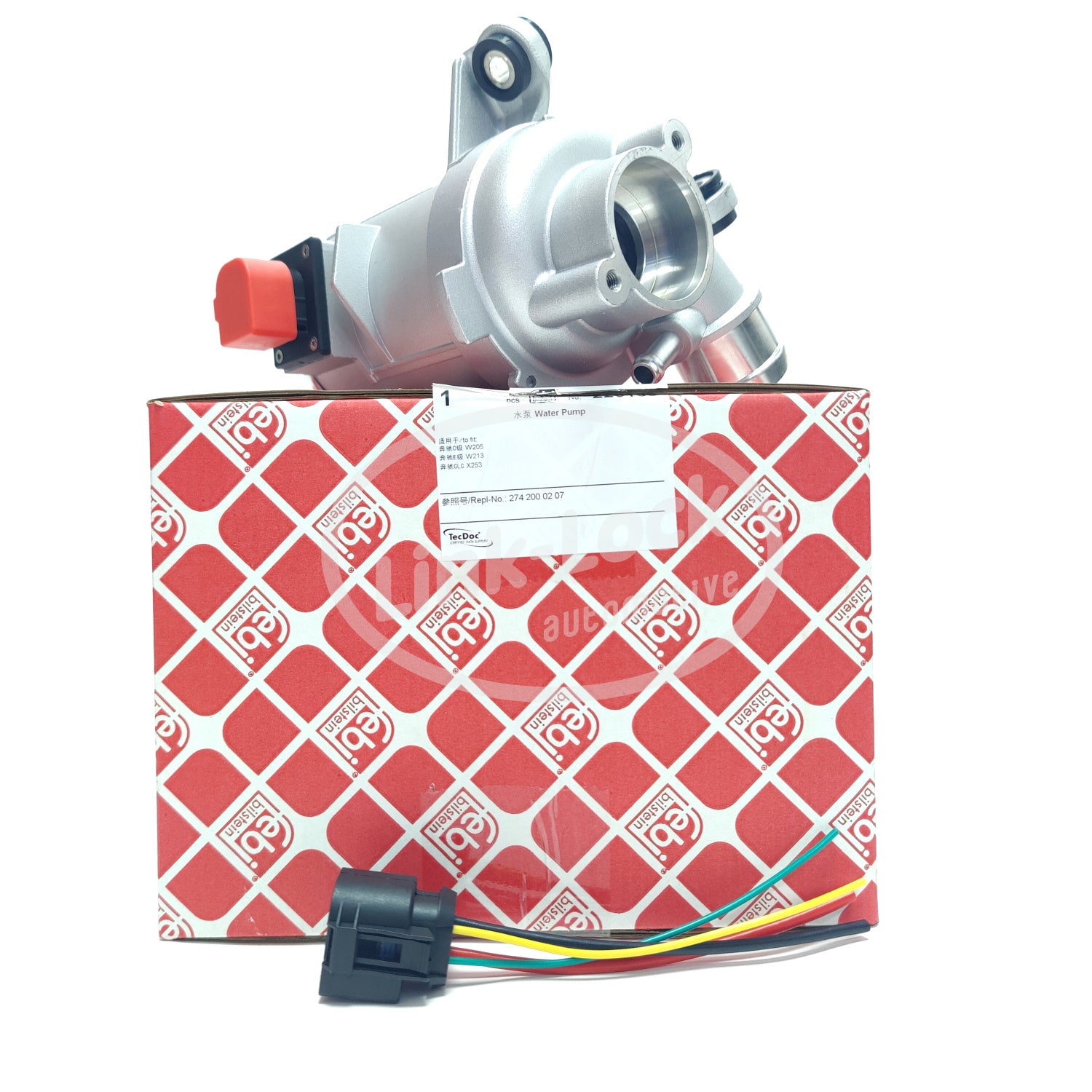 FEBI费比 电子水泵A2742000207适用于奔驰M274W212W205 C207X253