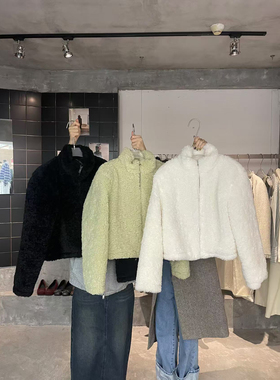 IN.CHOOSE U-时尚休闲立领拉链百搭短外套  89623#8