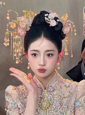 赵露思李乐嫣同款发钗新中式古风汉服发饰发簪子古装头饰少女插钗