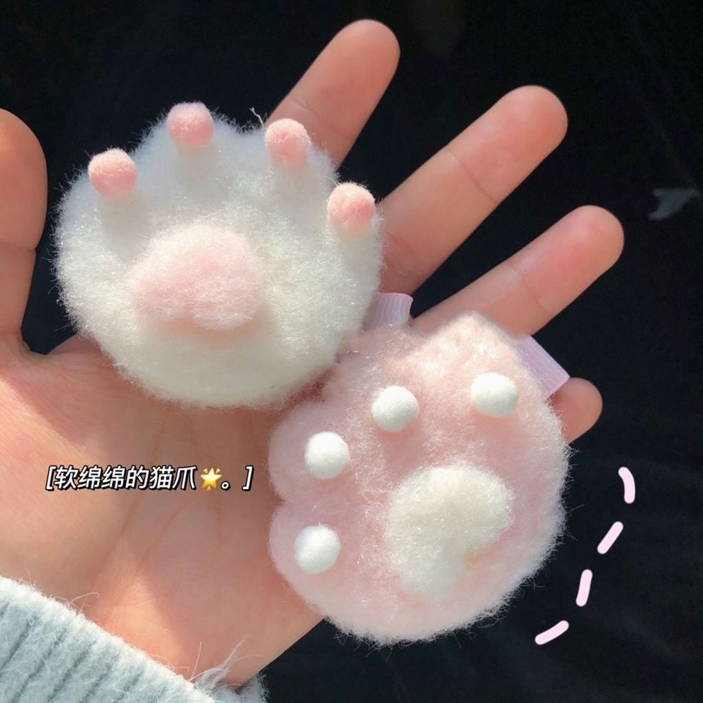 秋冬新款粉嫩少女心发夹