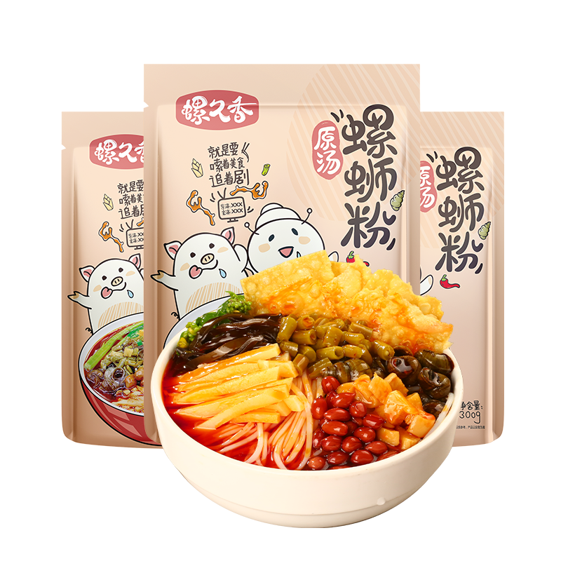 正宗包邮广西特产螺蛳粉螺久香