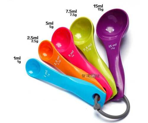 measuring spoon set of 5 pieces spoon measuring spoon with
