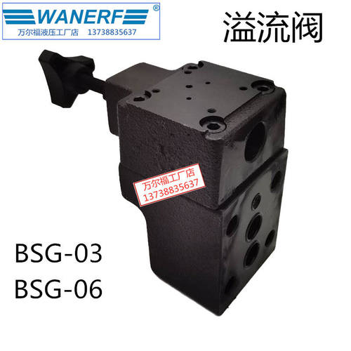 wanerf电磁控制溢流阀BSG