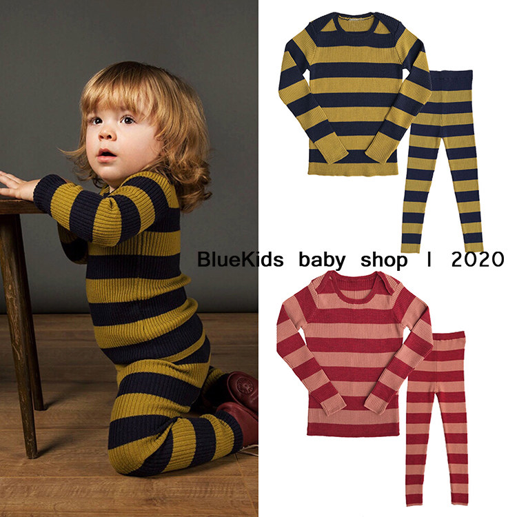 ins风秋冬 男女儿童宝宝拼色针织婴幼毛衣家居服打底衫裤套装睡衣,童装/婴儿装/亲子装,T恤,淘宝优惠券,粉丝福利购,淘宝优惠卷