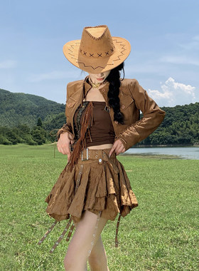 现货秒发美拉德秋冬旅游复古穿搭