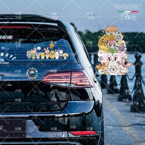 MINITEEN周边贴纸电动摩托车贴