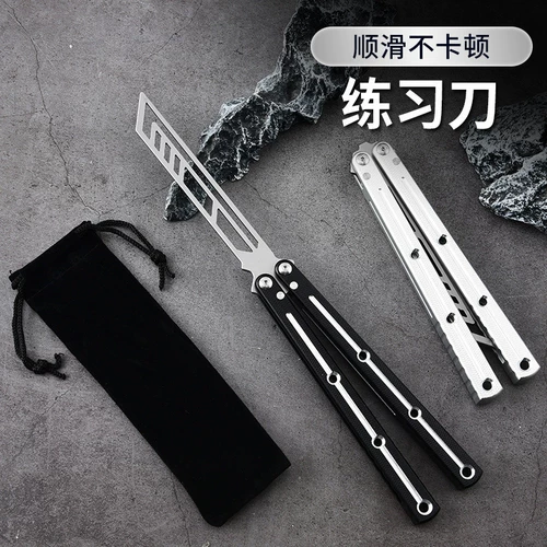 [Необрезной] Периферийный нож-бабочка Delta Action Периферийный складной нож csgo для начинающих, Детская игрушка