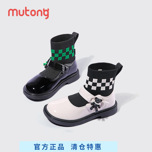 牧童棉靴女童冬季靴子