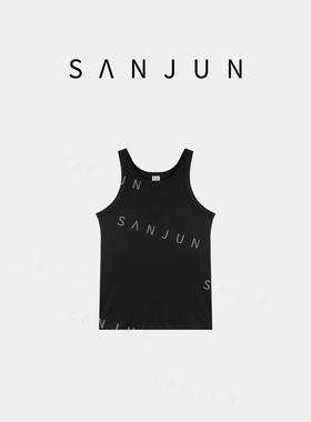 SANJUN【柠月】新款百搭修身打底无袖背心内搭 5440