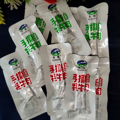 雪顿青海藏牦牛手撕牦牛肉