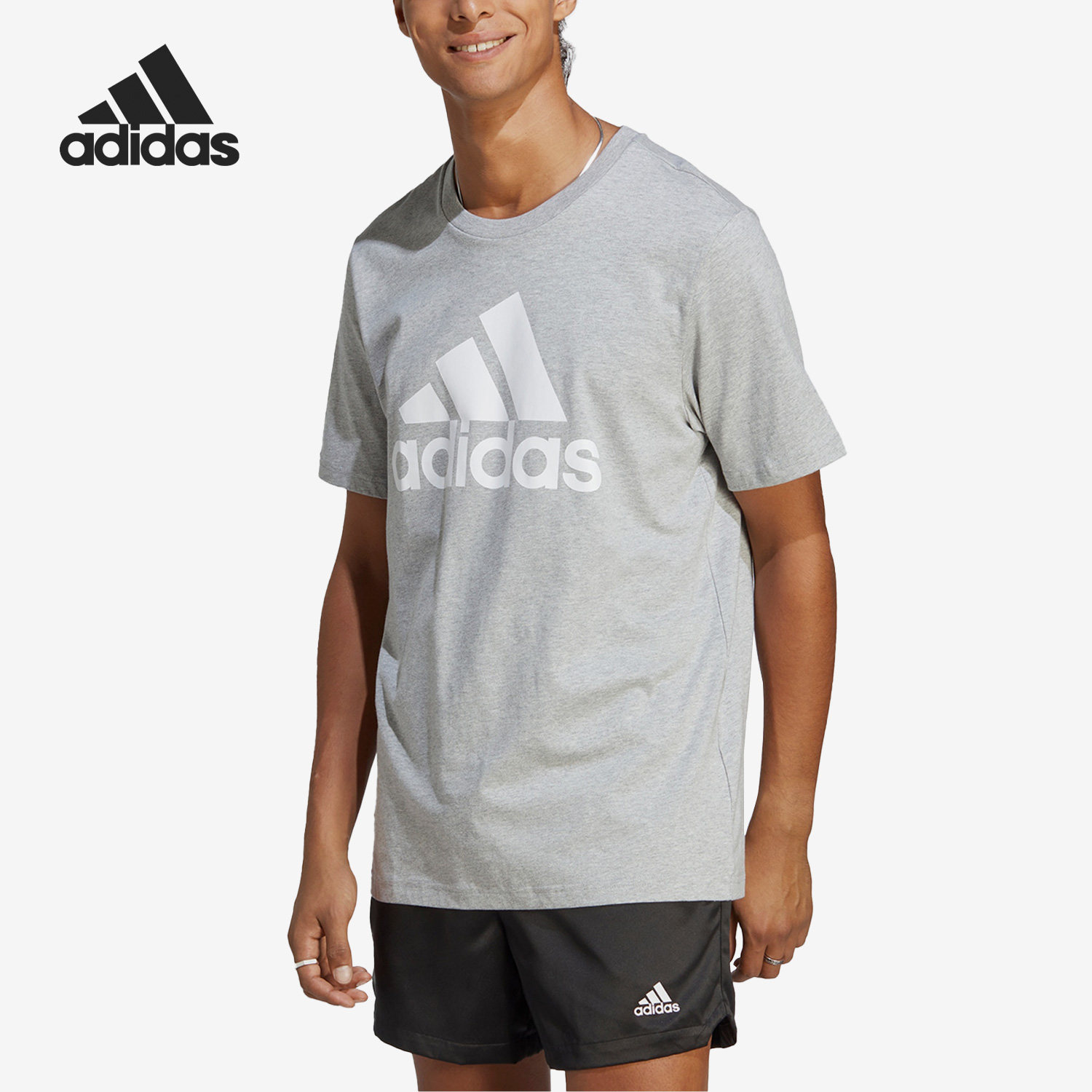 Adidas/阿迪达斯正品新款男子休闲运动宽松短袖T恤IC9350,运动服/休闲服装,运动T恤,淘宝优惠券,粉丝福利购,淘宝优惠卷