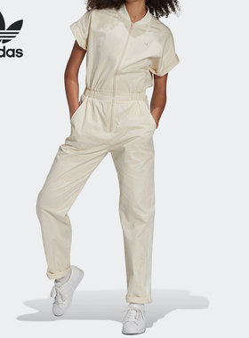Adidas/阿迪达斯正品三叶草女子休闲运动立领连体衣 GM5389