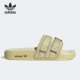 阿迪达斯正品 三叶草夏季 新款 Adidas 男女运动一字透气拖鞋 HQ1195