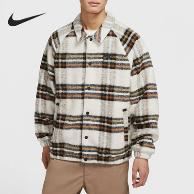 耐克正品男子毛呢衬衫外套