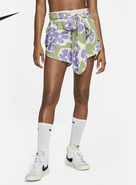 Nike/耐克正品NAOMI OSAKA印花夏新款女子运动短裤DX1849-386