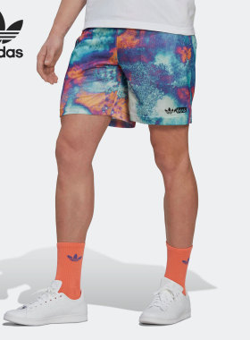 Adidas/阿迪达斯正品26夏三叶草男子透气运动短裤 HT1653