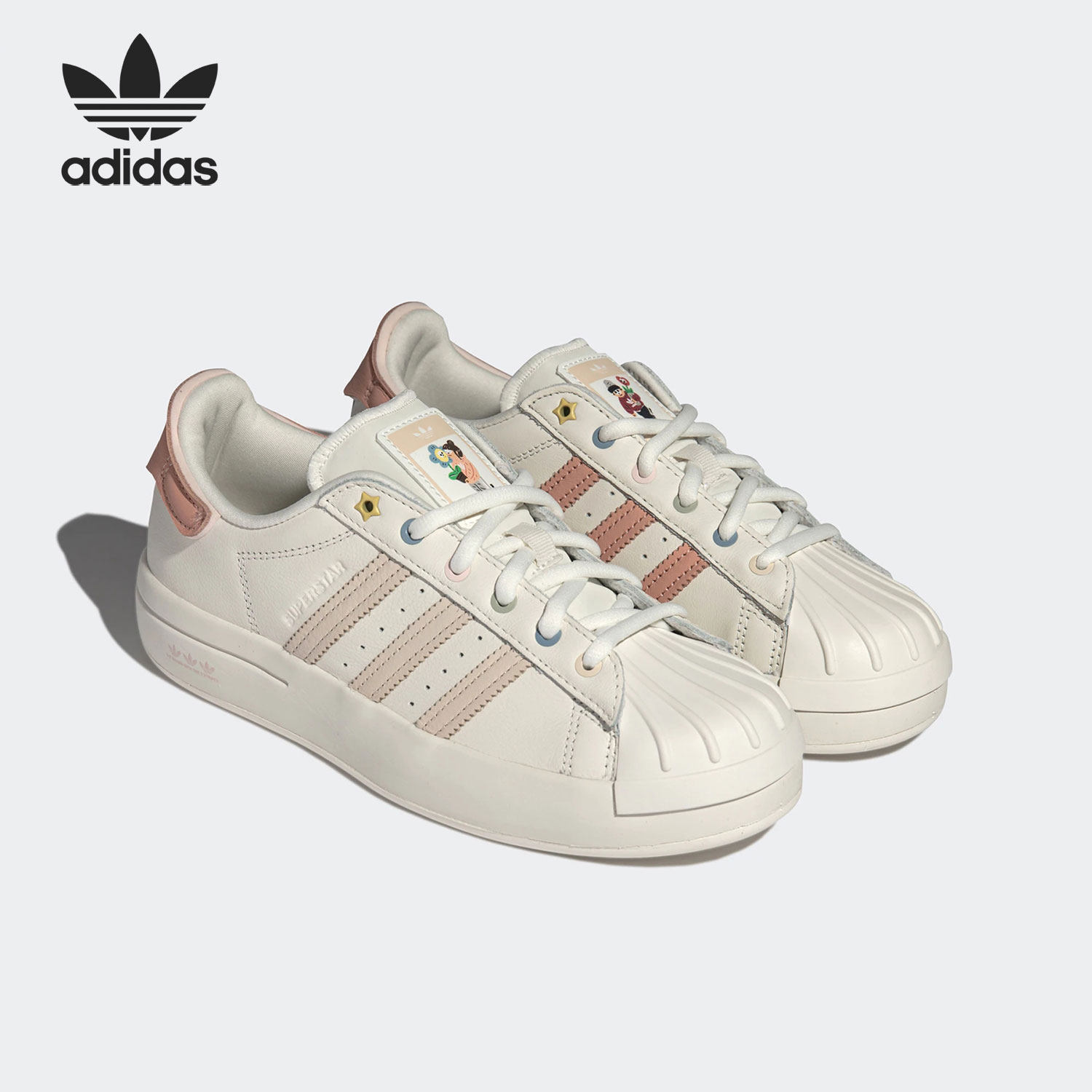 Adidas/阿迪达斯正品三叶草UPERSTAR AYOON 女子贝壳头板鞋GW7235,运动鞋new,板鞋,淘宝优惠券,粉丝福利购,淘宝优惠卷