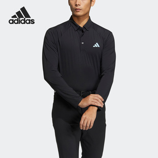 POLO衫 Adidas 男子高尔夫运动长袖 阿迪达斯正品 HT0061 春季
