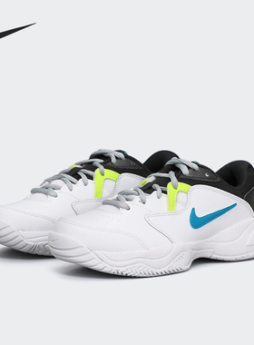 Nike/耐克正品2023新款GS女子大童耐磨低帮网球鞋CD0440-101