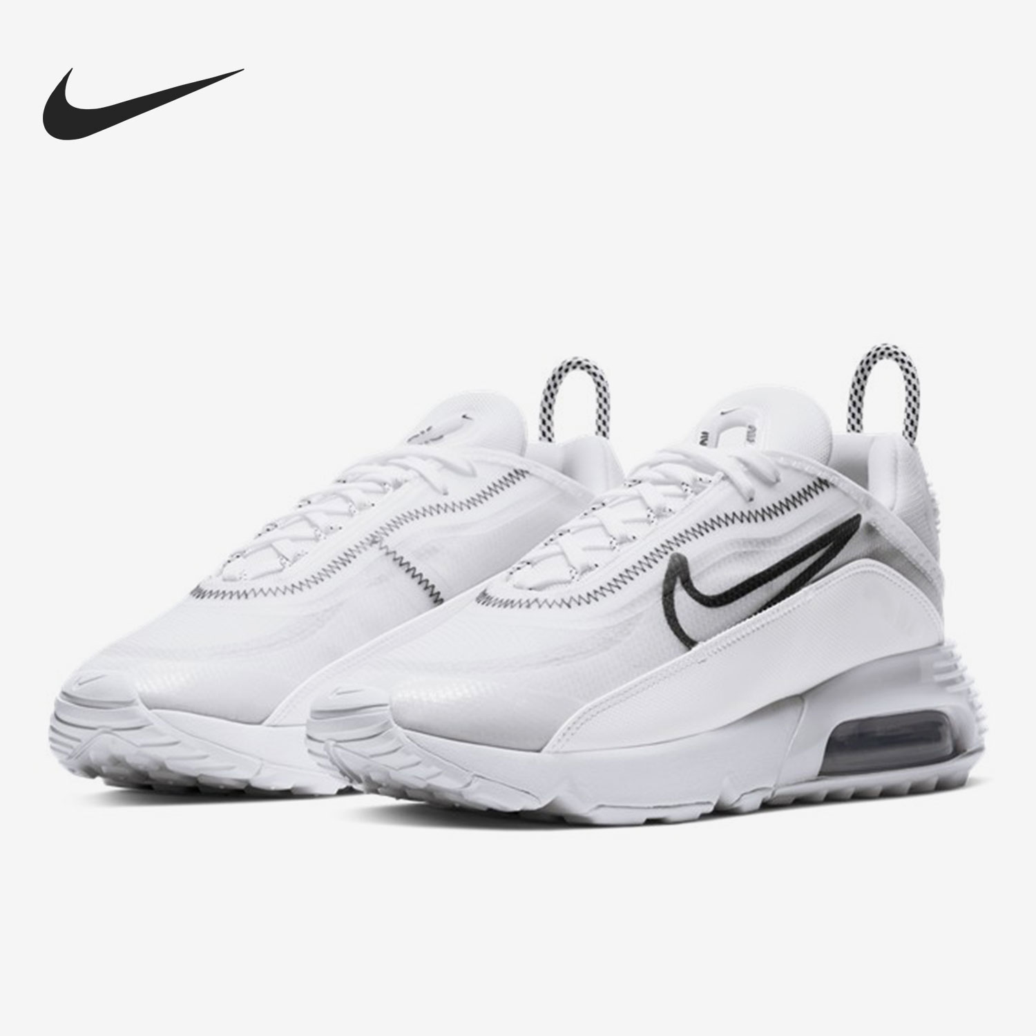 Nike/耐克正品运动女子休闲低帮轻便减震气垫跑步鞋 CK2612-100