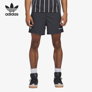 HN3444 26夏三叶草男女运动训练透气短裤 Adidas 阿迪达斯正品