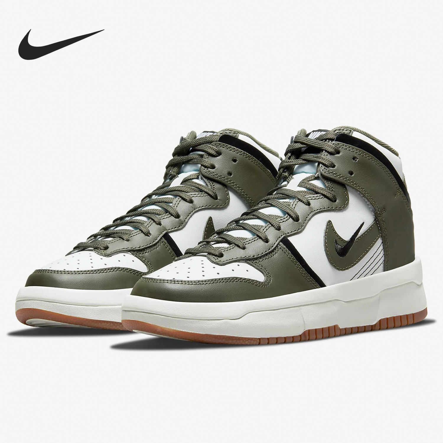 Nike/耐克正品DUNK HIGH UP女子运动高帮复古板鞋DH3718-103