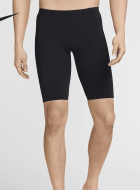 Nike/耐克26夏Swim HydraStrong 男士印花紧身运动泳裤FZ6143-010