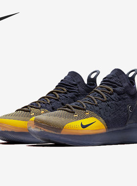 Nike/耐克正品KD 11新款男子实战透气运动篮球鞋AO2604-400