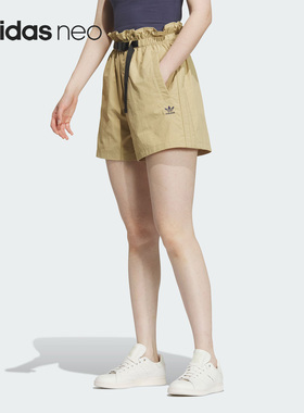 Adidas/阿迪达斯正品三叶草女子休闲宽松运动短裤IS0627
