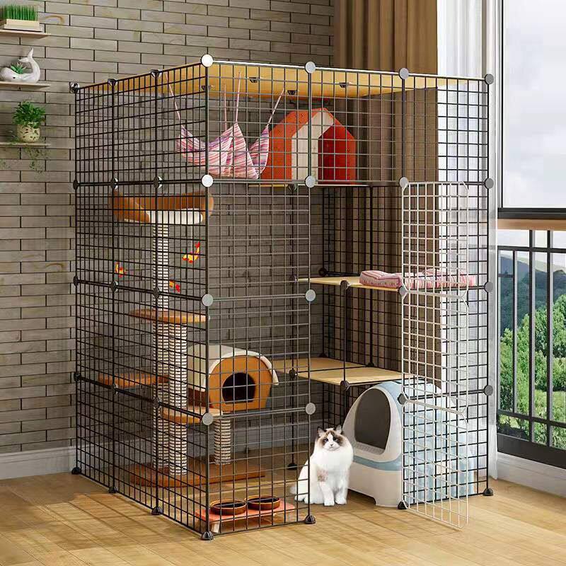 自由空间厕所家用带猫屋猫砂盆