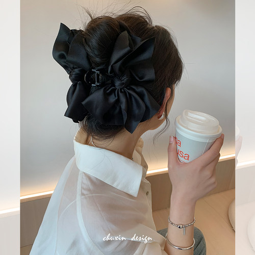 初心cx抓夹双面蝴蝶结发夹